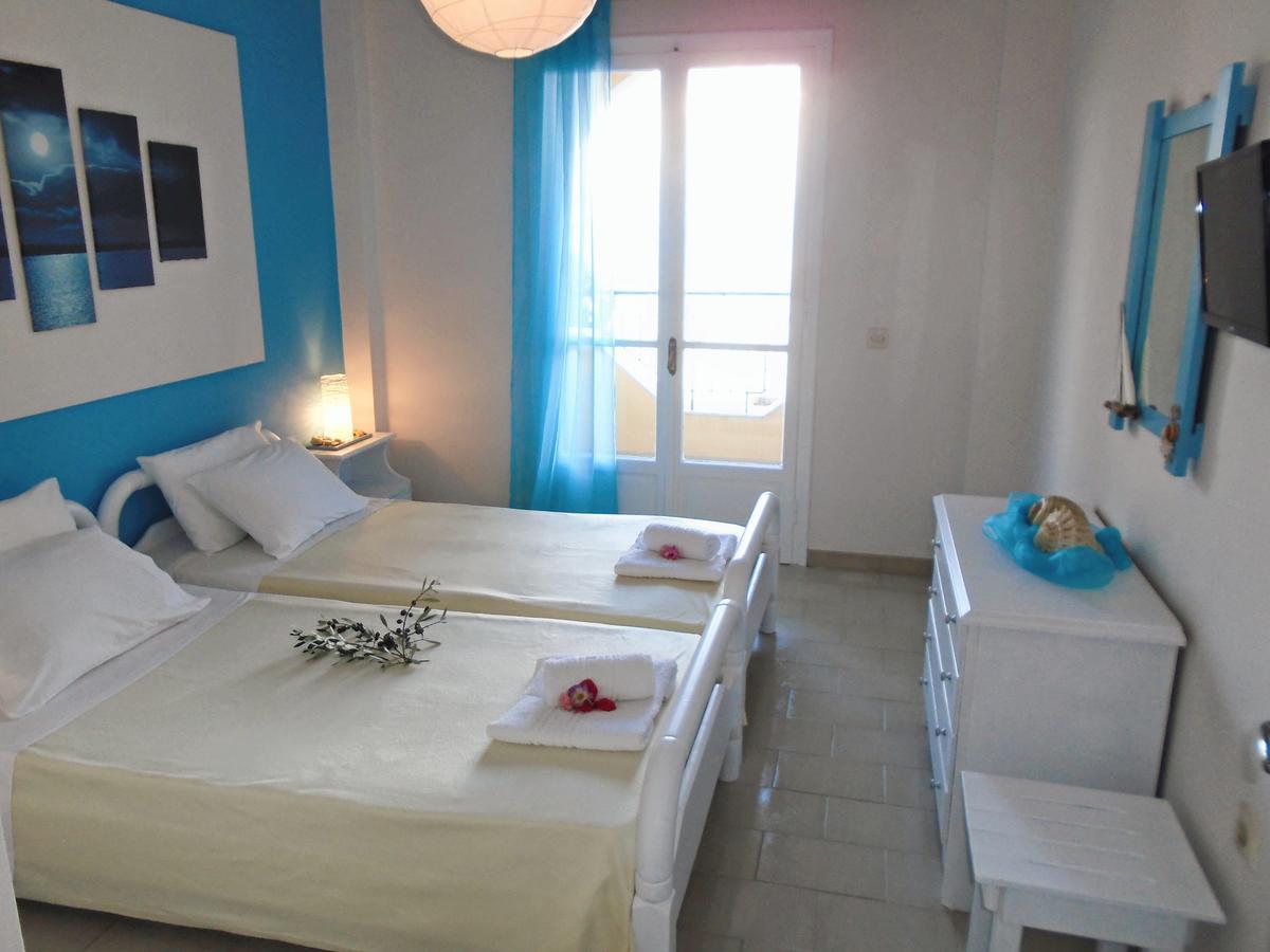 Sirios Apartments Apraos Dış mekan fotoğraf